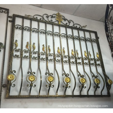 Ornamental Wrought Iron Window Grill Design